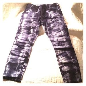 Shibori style Gap jeans